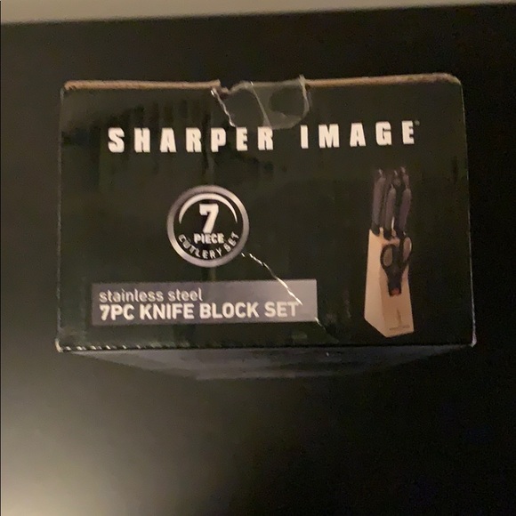 7pc knife block set - Picture 2 of 2